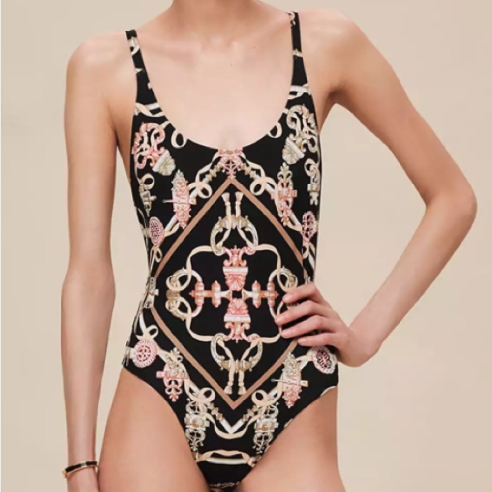 Brand new Hermes swimsuit size 40 black